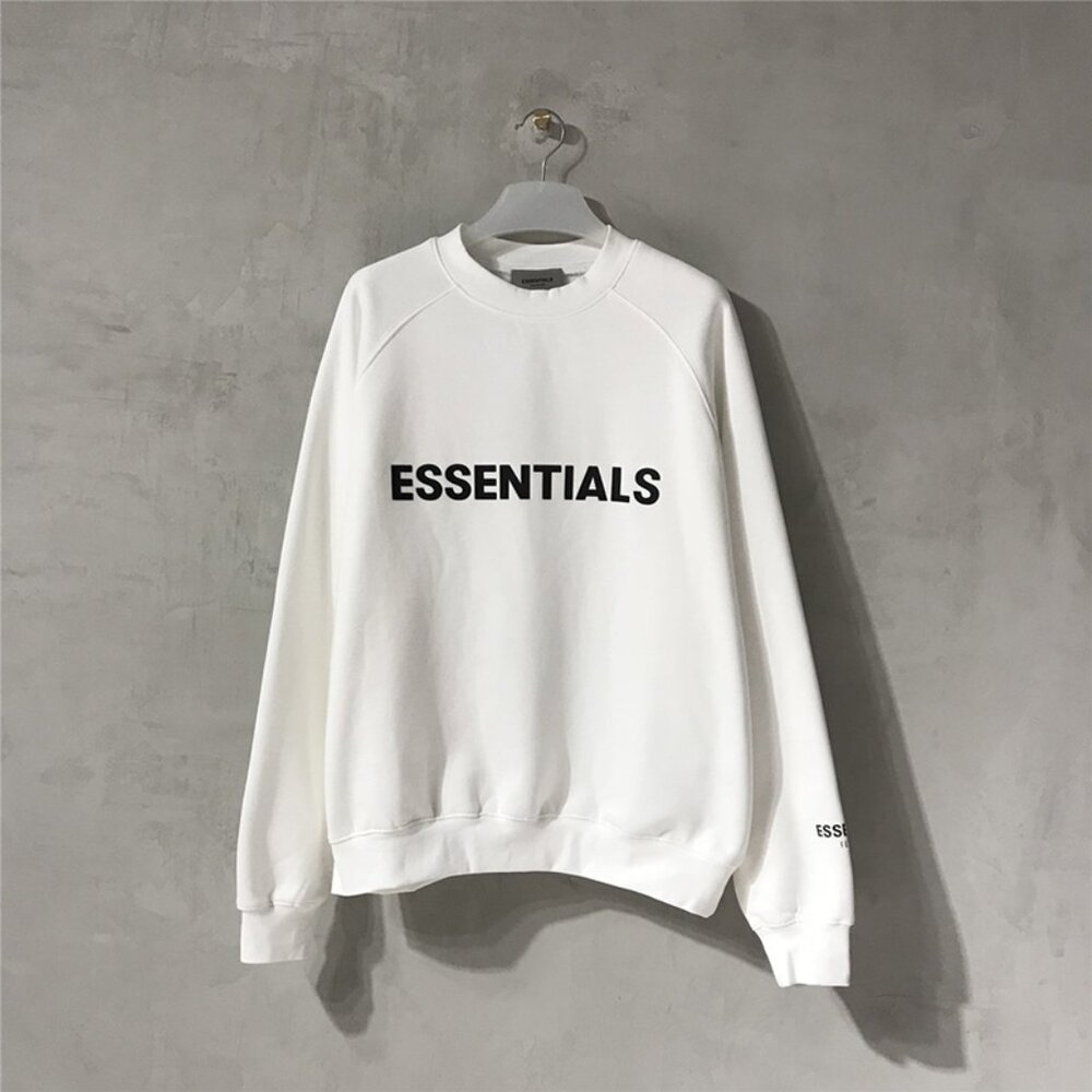 Fear of God White Crew Neck Sweatshirt
